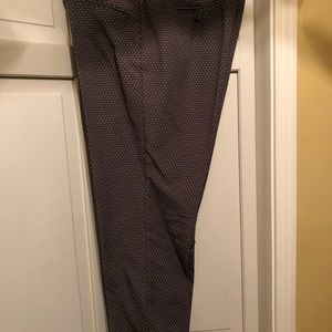 Polk a dot ankle pants